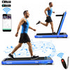 Superfit 4.75hp 2 In 1 Folding Treadmill W/remote App Control