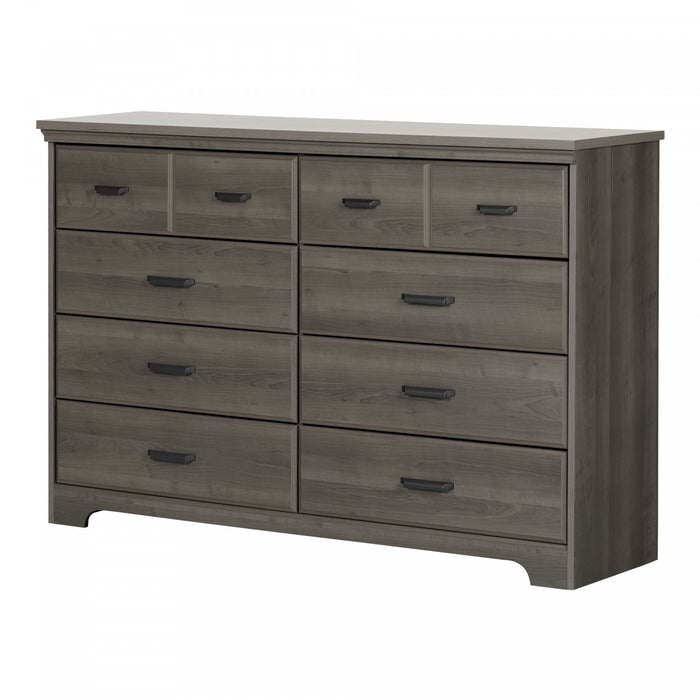 Versa 8-drawer Dresser - Gray Maple