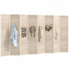 HOMCOM 8 Panel Folding Room Divider Privacy Screen Indoor Home Decoration