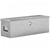 HOMCOM 48 Inch Truck Bed Tool Box, Heavy Duty Aluminum Trailer Tongue Box