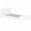 Qaba Toddler Bed Frame for Girls and Boys, Bedroom Furniture, White