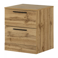 Step One Essential 2-drawer Nightstand - Nordik Oak