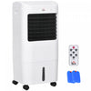 HOMCOM Evaporative Air Cooler, 3-In-1 Ice Cooling Fan with Remote, White