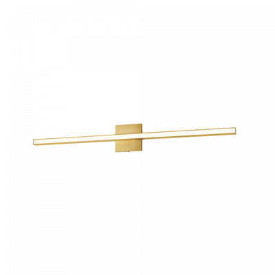 Dainolite Arandel Vanity Light 24w LED Aged Brass White Acrylic Diffuser Lamp|Lumière de coiffeuse Arandel de Dainolite en acrylique blanc qui diffuse la lumière, avec fini laiton vieilli et ampoule à DEL de 24 W