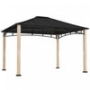 Outsunny 10' X 12' Hardtop Gazebo With Metal Roof, Wood Grain Frame