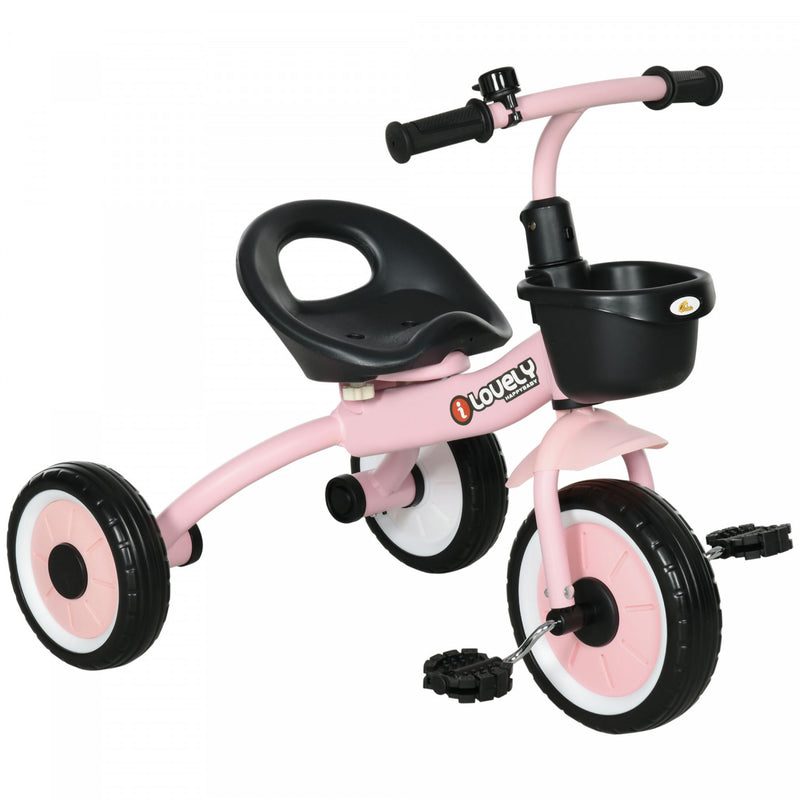 Pink tricycle for toddlers hotsell