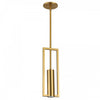 Dainolite Pauline 1 Light Pendant Aged Brass Lamp