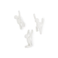 Umbra Buddy Wall Hooks - White