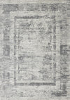 Kylie Grey Faded Borders Rug, 5'1\" x 7'7\" Indoor Area Rug