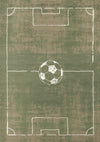 Forte Kids Soccer Playing Field Area Rug - 3'11\" x 5'7\"