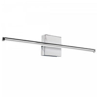 Dainolite Array LED Wall Sconce Horizontal 30w Polished Chrome White Acrylic Diffuser Lamp