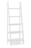 Acadia Ladder Bookcase - White