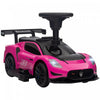 Qaba Maserati Gt2 Licensed 6v Baby Car, Battery Powered Ride-On Toy For Toddlers, Electric Car For Kids With Under Seat Storage, Led Headlights Music Mp3, For 18-60 Months, Pink