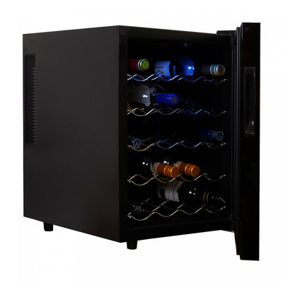 Koolatron 20 Bottle Wine Cellar with Mirrored Glass Door|Cellier Koolatron pour 20 bouteilles de vin avec porte en verre miroir