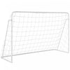 Soozier Soccer Goal, 8 x 5ft Portable Practice Soccer Net with Steel Frame