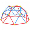 Outsunny 6 Ft Geometric Dome Climber Play Center, Outdoor Jungle Gym With Rust And Uv-resistant Steel, Support To 396 Lbs, For 1-4 Children Aged 3-8 Years Old