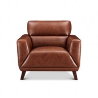 Hydeline Jake Leather Chair - Brown