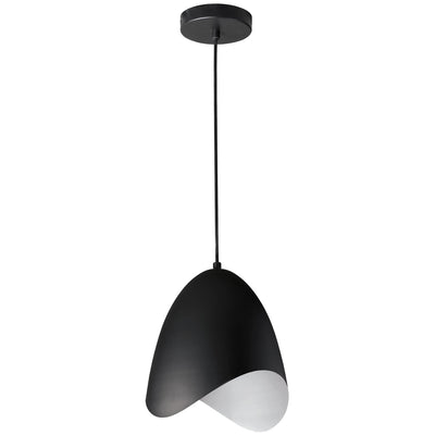 Dainolite Myra 1 Light Pendant Small Black Finish Lamp|Petit luminaire suspendu Myra de Dainolite avec fini noir et 1 ampoule