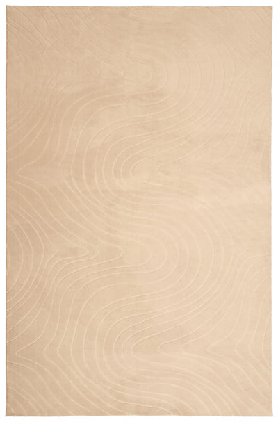 Somos Contemporary Beige Washable Rug 9'0" x 12'0" Indoor Area Rug | Tapis Lavable/Contemporain Somos 9'0" x 12'0" en Beige