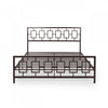 Henry Metal Bed Frame With Vintage Headboard,king Size,copper King Bed