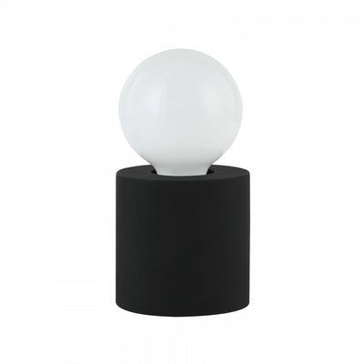 Dainolite Tonya 1 Light Table Lamp Matte Black|Lampe de table Tonya de Dainolite avec fini noir mat et 1 ampoule