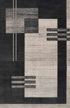 Sorelle Contemporary 5'1\" x 7'7\" Area Rug in Grey Indoor Area Rug