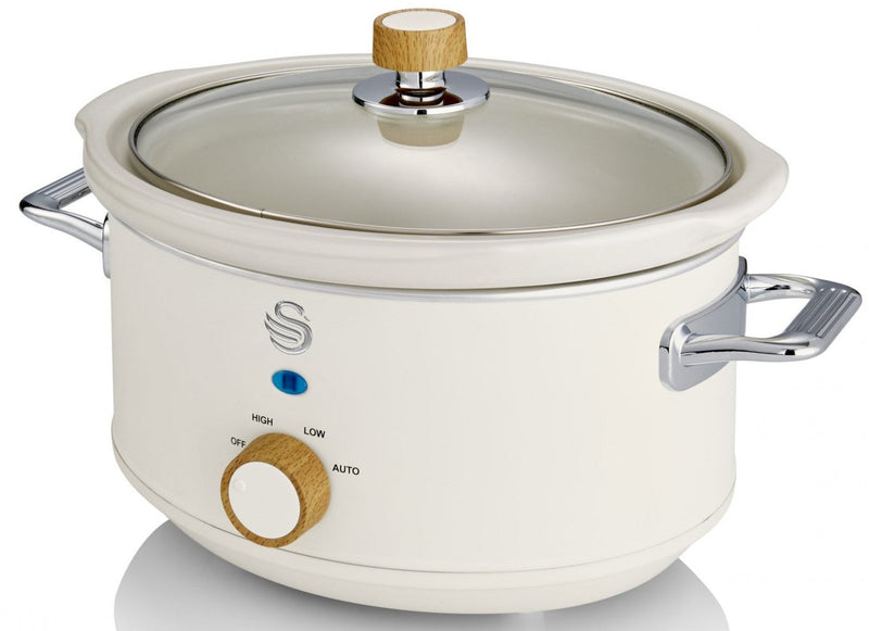 Salton Swan Nordic 3.5 L Slow Cooker - SF17021WHTN