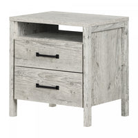 Gravity 2-drawer Nightstand - Seaside Pine