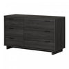 Fynn 6-Drawer Dresser Gray Oak - South Shore