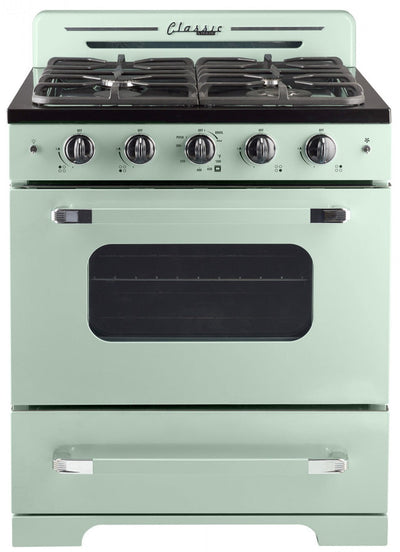 Classic Retro by Unique 30" Convection Gas Range - UGP-30CR LG