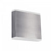 Dainolite Emery LED Wall Sconce 15w Satin Chrome Frosted Acrylic Diffuser Lamp
