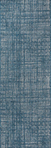 Nayah Contemporary 2'0\" x 10'0\" Runner Rug in Blue Indoor Area Rug