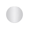 Lathe 30 Inch Frameless Round Mirror In Chrome