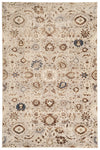 Lunelle Traditional Grey Washable Rug 5'0\" x 7'6\" Indoor Area Rug