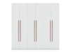 Gramercy Contemporary Modern 82\" Wardrobe Closet in White