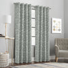 Habitat Valencia Grey Light Filtering Grommet Curtain Panel - 52 x 95