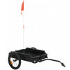 Soozier Bike Trailer, Bike Cargo Trailer with Quick Release 16\" Wheels