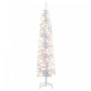 Homcom 6' Pre-lit Pencil Artificial Christmas Tree W/ 100 Leds