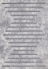 Covington Distressed Geometric Lines Indoor Area Rug - 6'7\" x 9'10\"