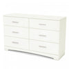 Gramercy 6-drawer Dresser - Pure White