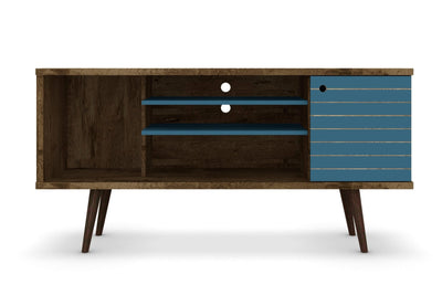 Manhattan Comfort Liberty 53.14" Mid-Century Modern TV Stand |Meuble pour téléviseur Liberty de Manhattan Comfort de 53,14 po de style moderne du milieu du 20e siècle