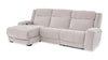 Shaquille O’Neal Home Legacy 3-Piece Left-Facing Power Reclining Sectional with Shaq-o-pedic Comfort - Grey