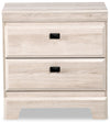Yorkdale Bedside 2-Drawer Nightstand, 23.5\"W x 24.7\"H, Made in Canada - White
