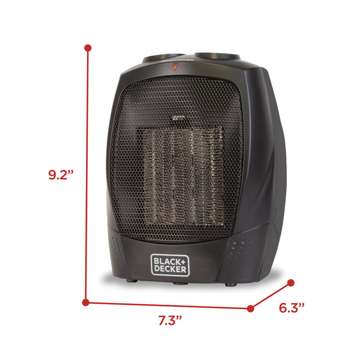 Black+Decker 9.2\" Mini Portable Heater