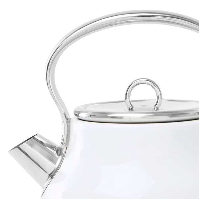 Haden Heritage Kettle - Ivory White