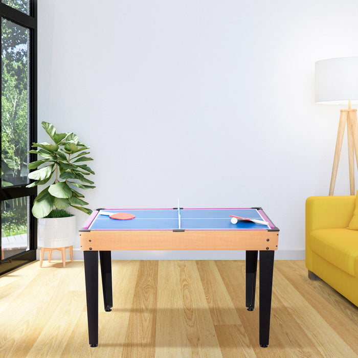 Soozier 3 In 1 Multi-use Mini Games Table Tennis Billiard Pool Air Hockey Set With All Accessories