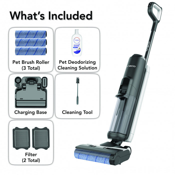 Tineco 5 Series Pet Cordless Stick Vacuum Floor Washer with Mop - FW104500US