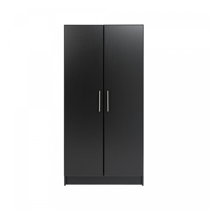 Elite 32\" Wardrobe Cabinet - Black