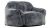 Sealy Tore Faux Fur High Density Foam Bean Bag Chair - Blue