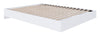 Nordika Full Platform Bed - White